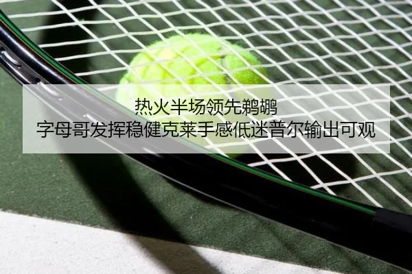 热火半场领先鹈鹕 字母哥发挥稳健克莱手感低迷普尔输出可观